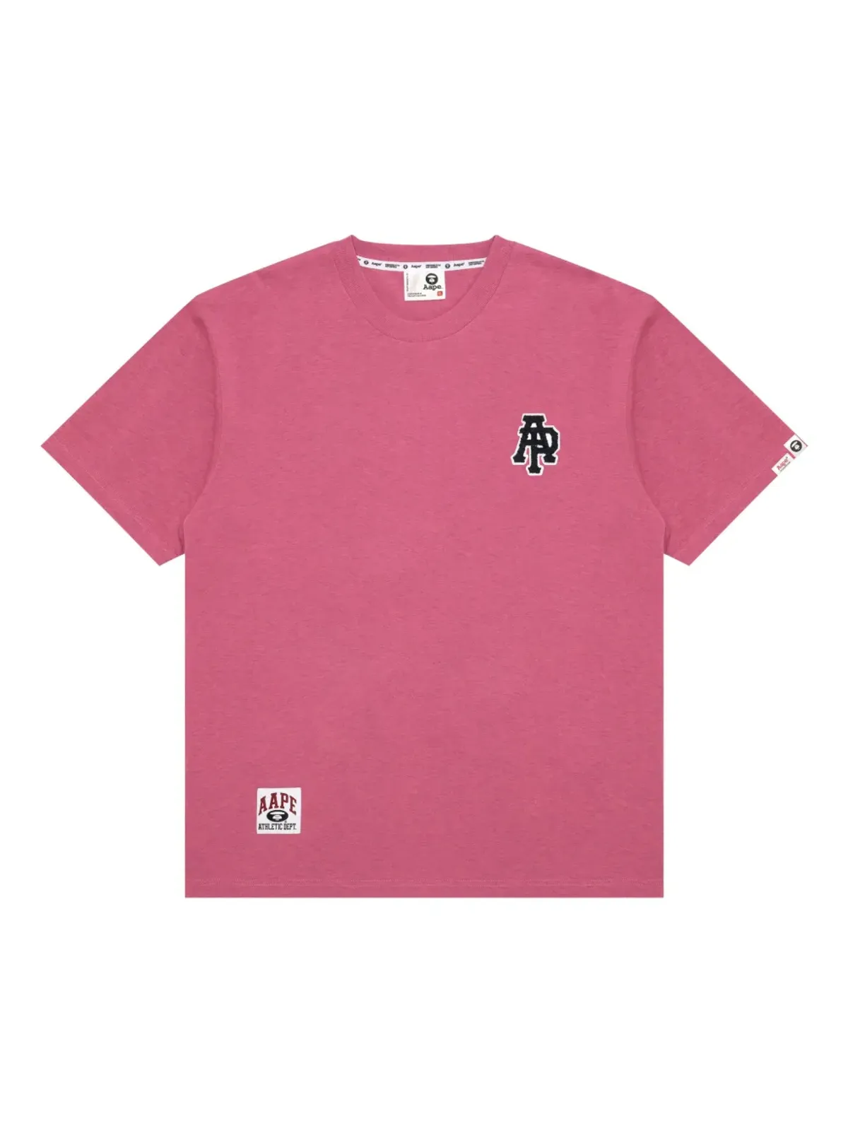 AAPE BY *A BATHING APE® ロゴプリント コットン Tシャツ - 画像1