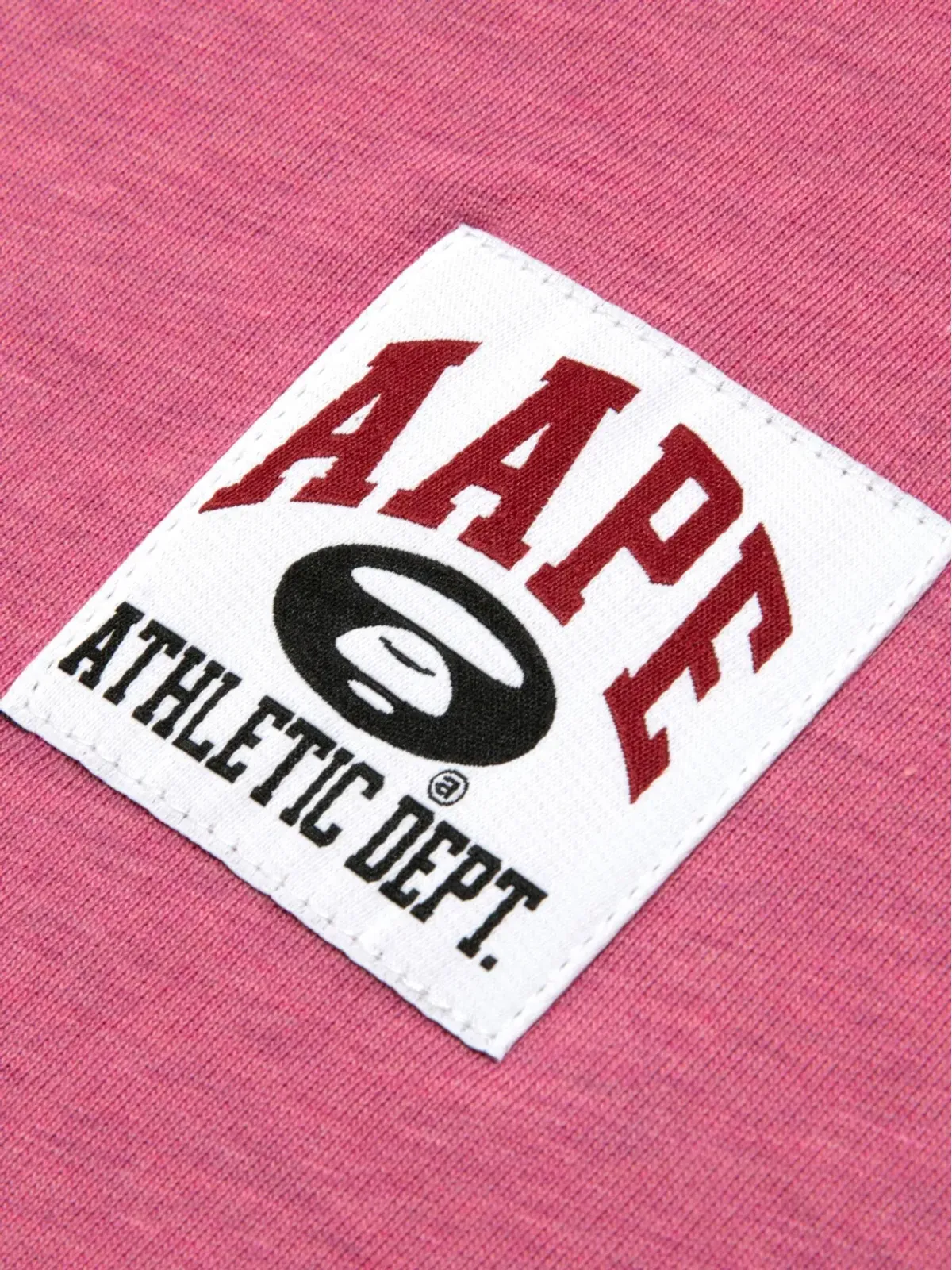 AAPE BY *A BATHING APE® ロゴプリント コットン Tシャツ - 画像5