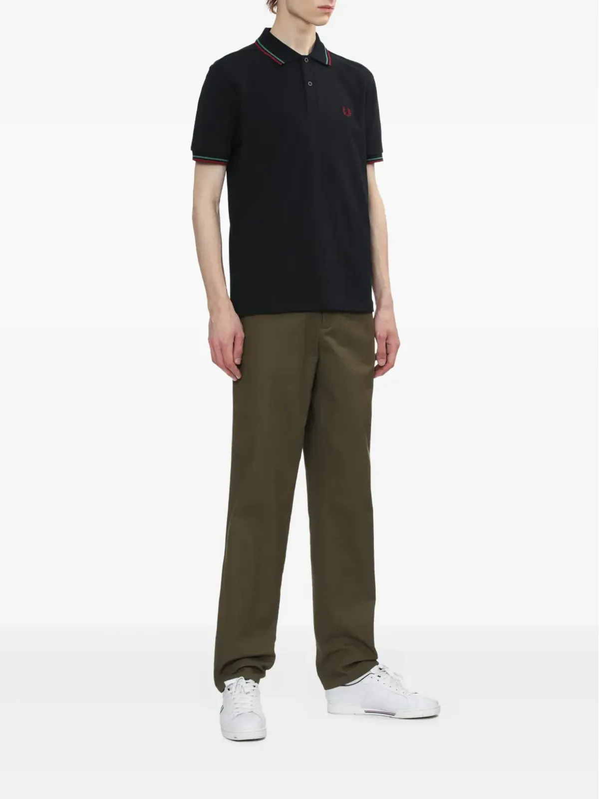 Fred Perry ティップドカラー ポロシャツ - 画像2