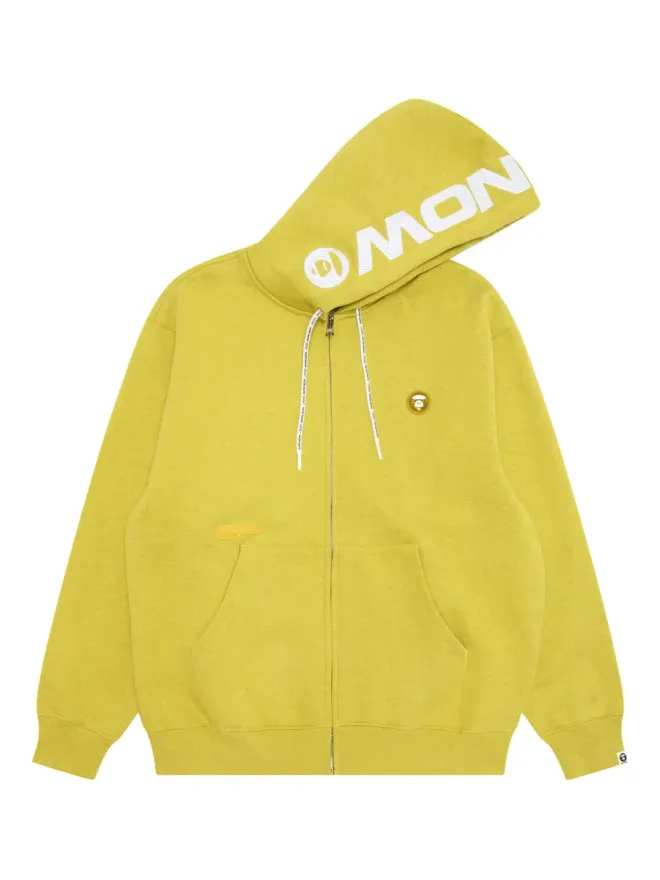 AAPE BY *A BATHING APE® AAPE BY *A BATHING APE® 刺繍ロゴ ジップアップフーディーの商品画像