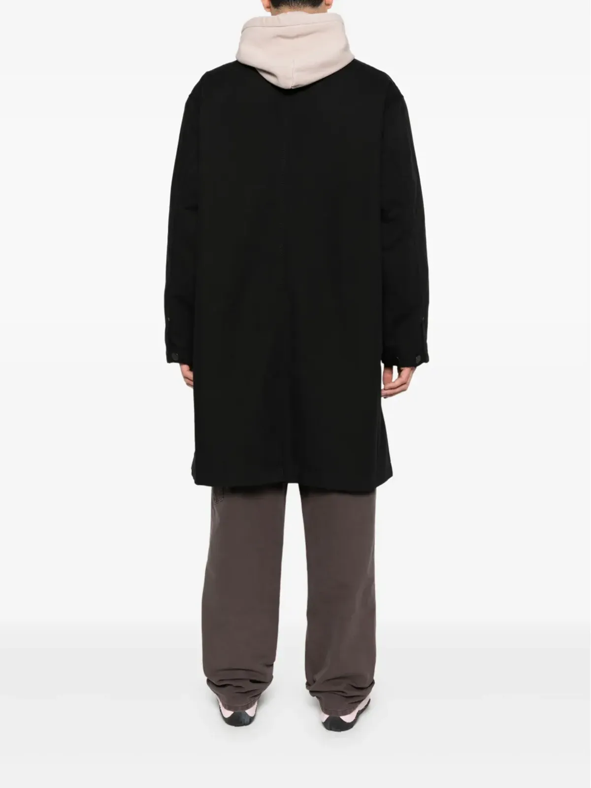 Carhartt WIP ウェブスター ボタン留め ロゴパッチ コート - 画像4