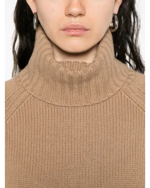 Allude タートルネック ラグランスリーブ セーター - サムネイル5