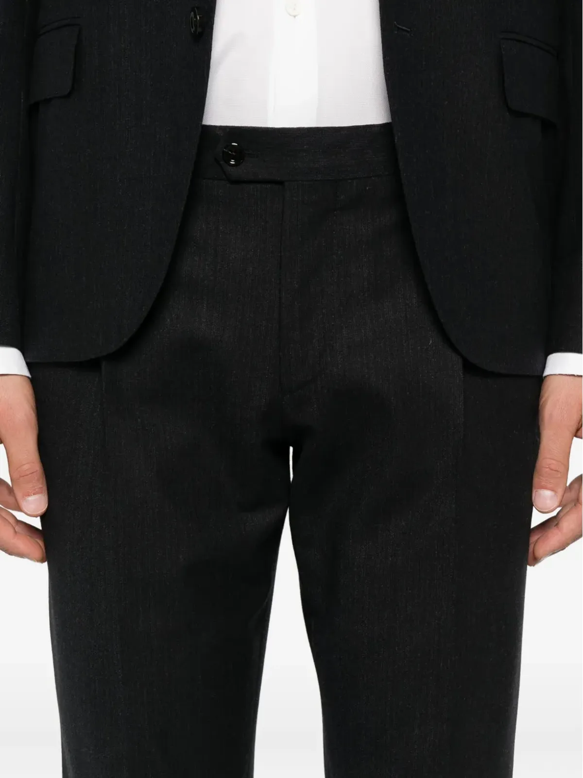 Lardini ピンストライプ柄スーツ - 画像5