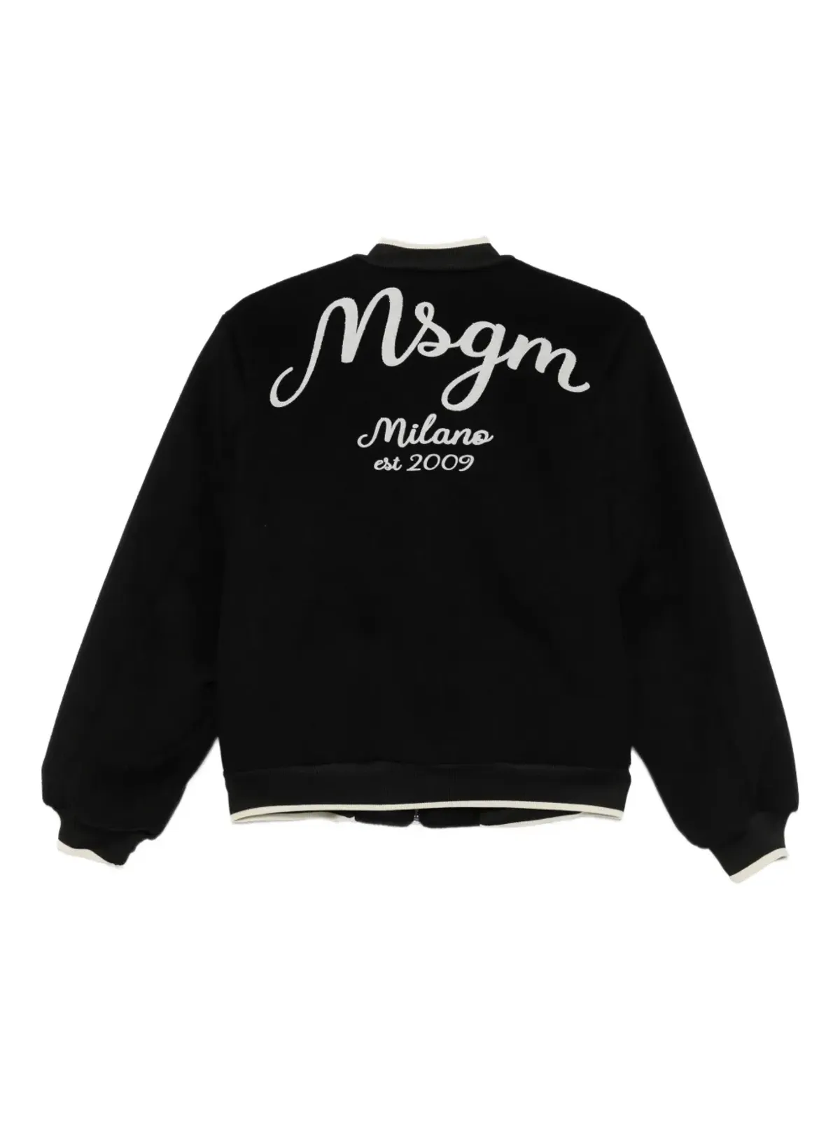MSGM Kids ロゴ刺繍ジャケット - 画像2