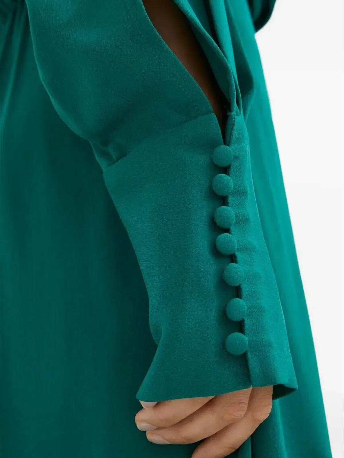 lovechild Siggi twist-detail button-cuff ミディドレス - 画像4