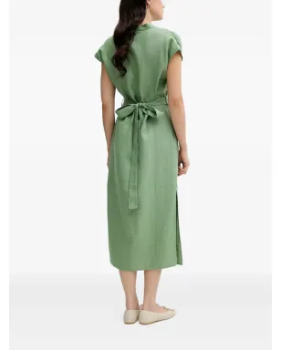 Pedro Del Hierro ベルト付きリネンワンピース - サムネイル2