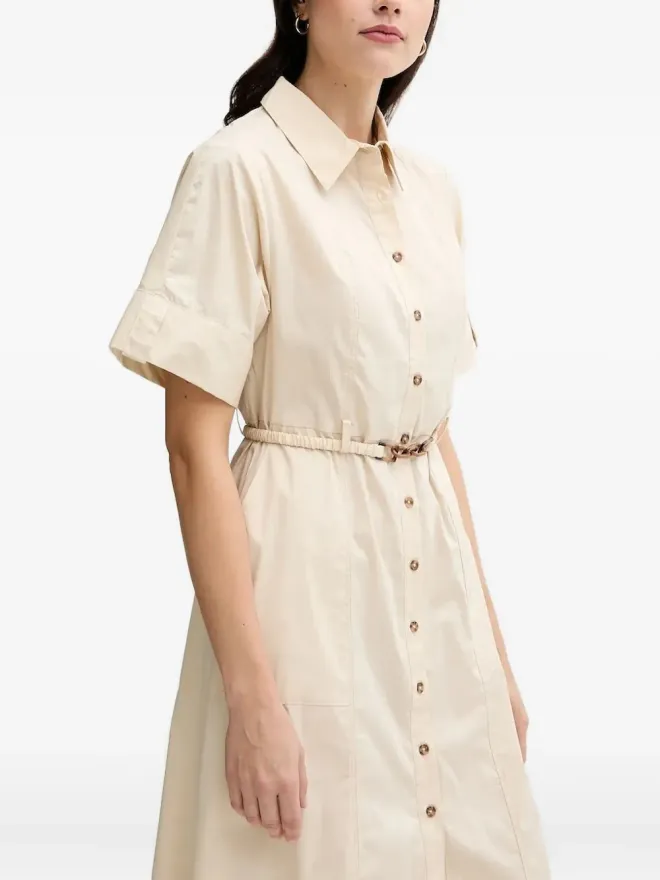 Pedro Del Hierro Pedro Del Hierro ベルト付きシャツドレスの商品画像