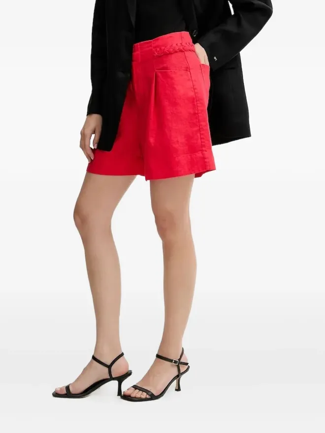Pedro Del Hierro Pedro Del Hierro ブレイドディテール リネンショーツの商品画像