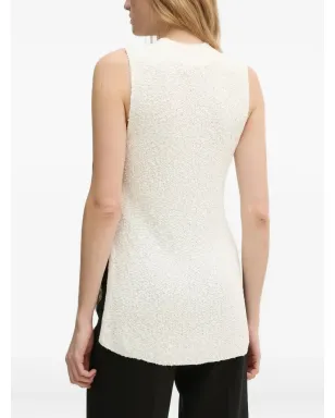 Pedro Del Hierro Vネック テクスチャードニットトップ - サムネイル2