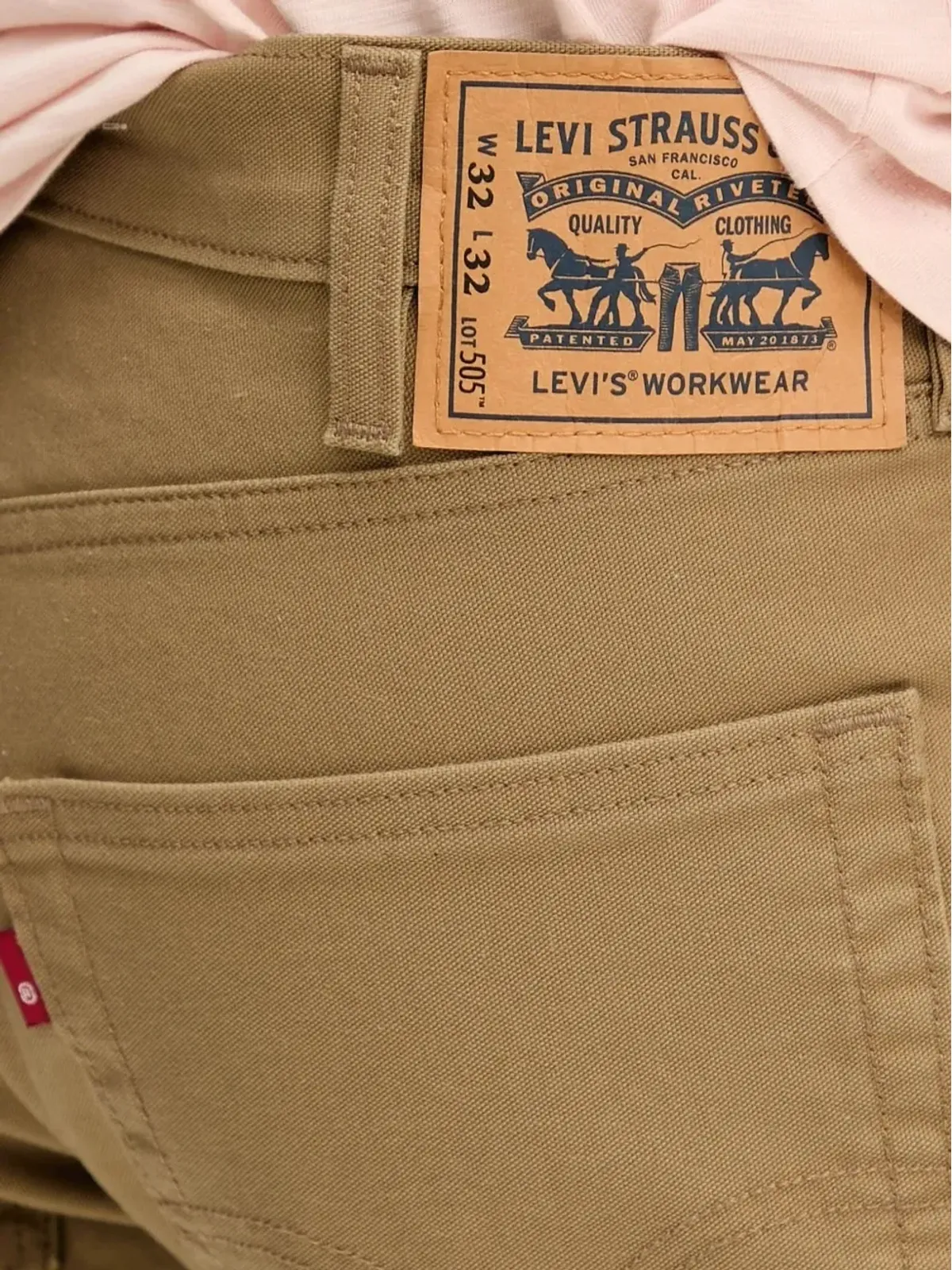 Levi's ロゴパッチ ジーンズ - ニュートラル系 - 画像3