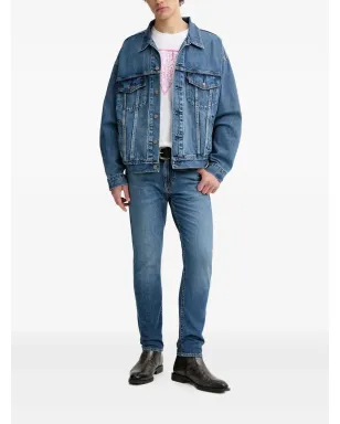 Levi's トラッカー ボタンフロント デニムジャケット - ブルー - サムネイル2
