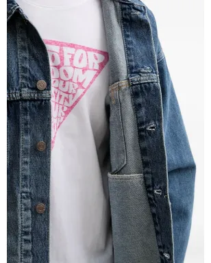 Levi's トラッカー ボタンフロント デニムジャケット - ブルー - サムネイル3