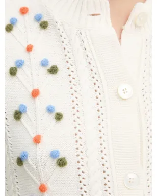 PS Paul Smith ポンポンニットカーディガン - サムネイル5
