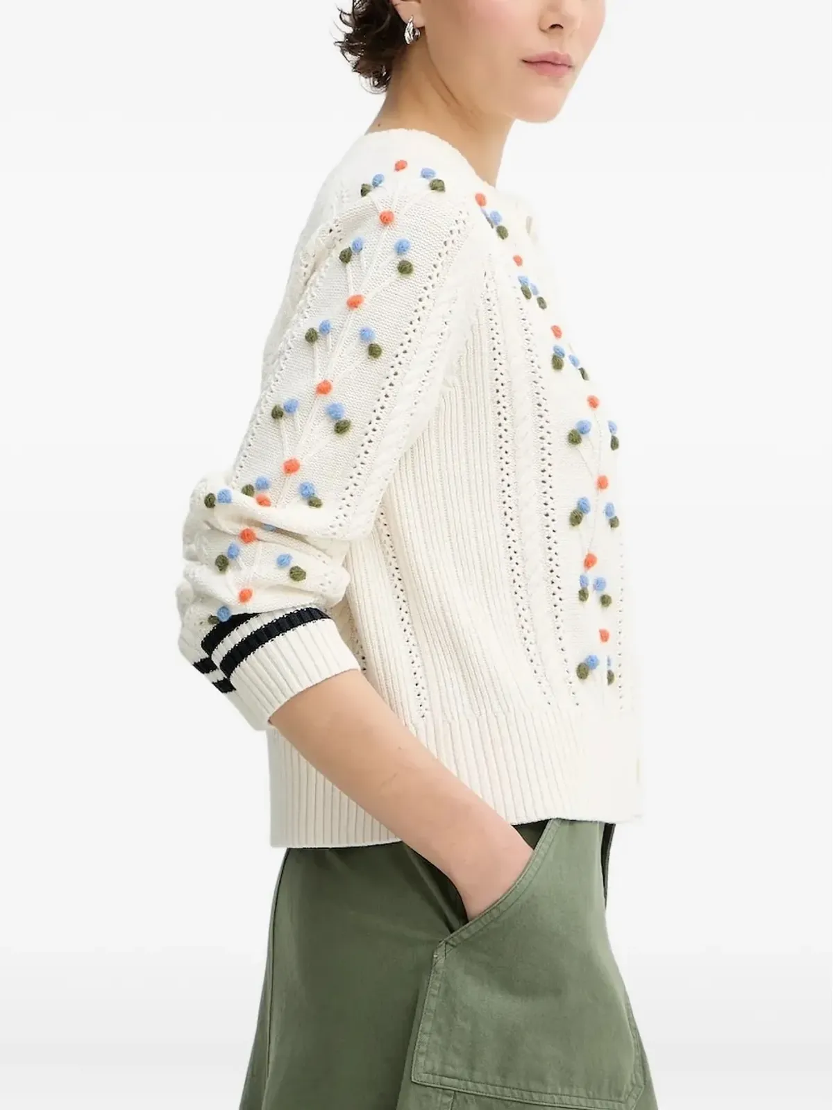 PS Paul Smith ポンポンニットカーディガン - 画像2