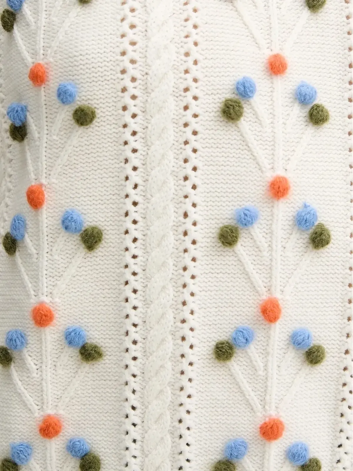 PS Paul Smith cable-knit pom-pom vest - 画像4