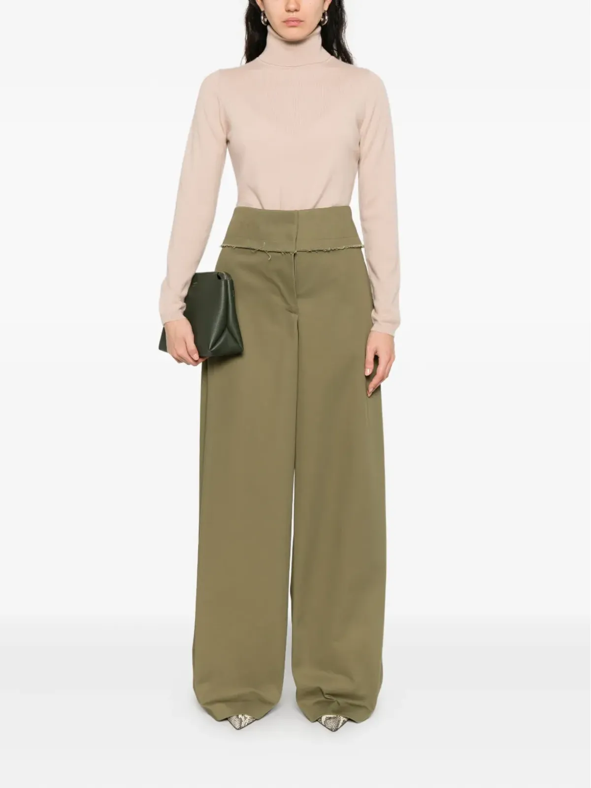 Allude タートルネックカシミヤセーター - 画像2