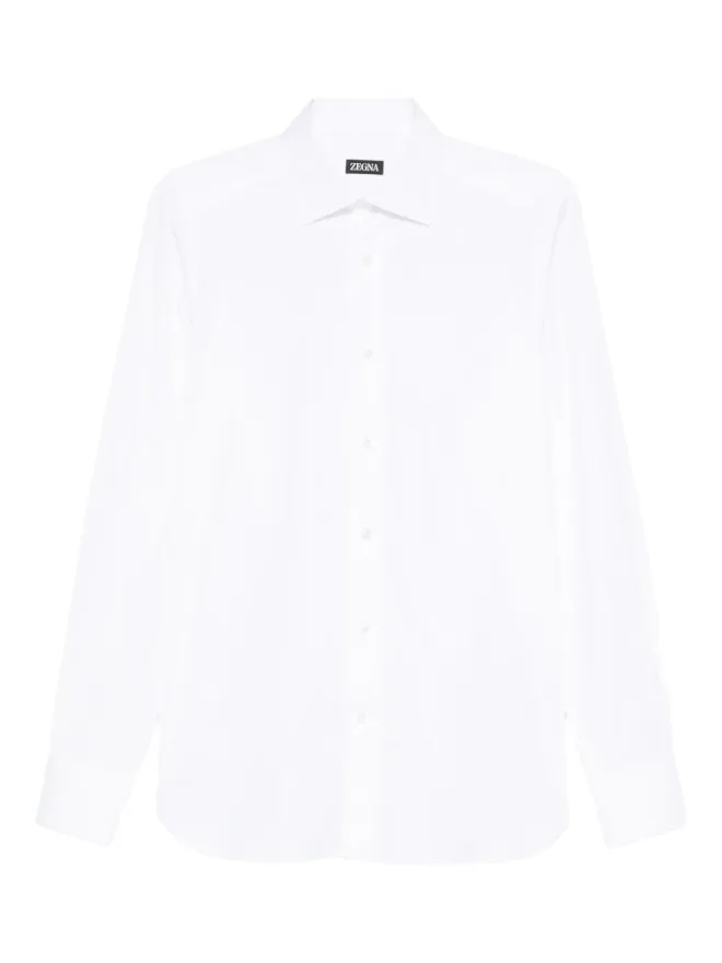 ZEGNA Zegna 長袖ボタンアップシャツの商品画像