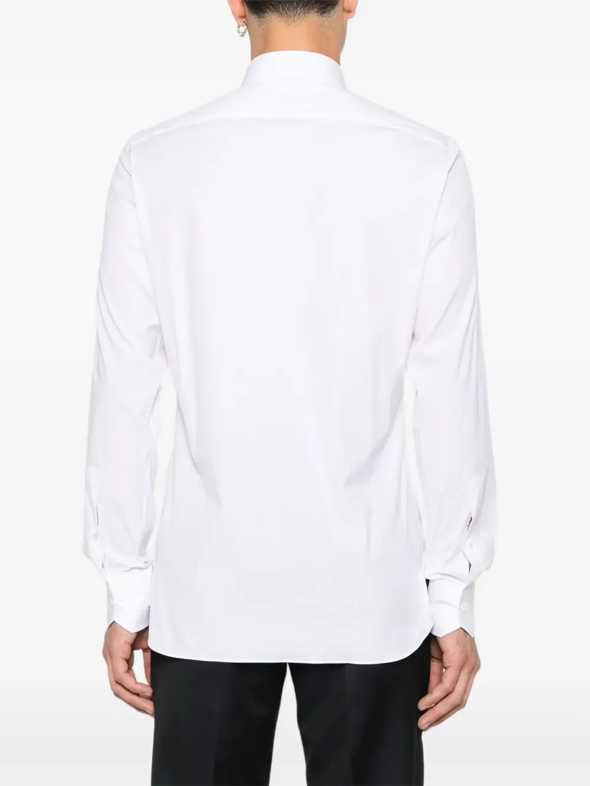Zegna 長袖ボタンアップシャツ - 画像4