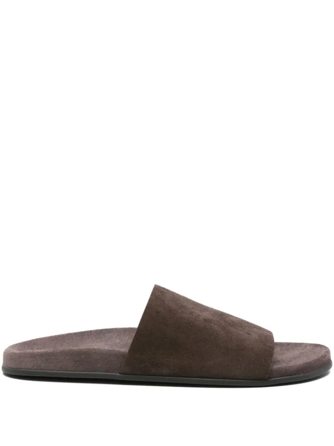 The Row The Row ヒュー スエード・スライドの商品画像