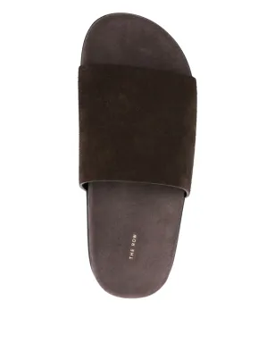 The Row ヒュー スエード・スライド - サムネイル4
