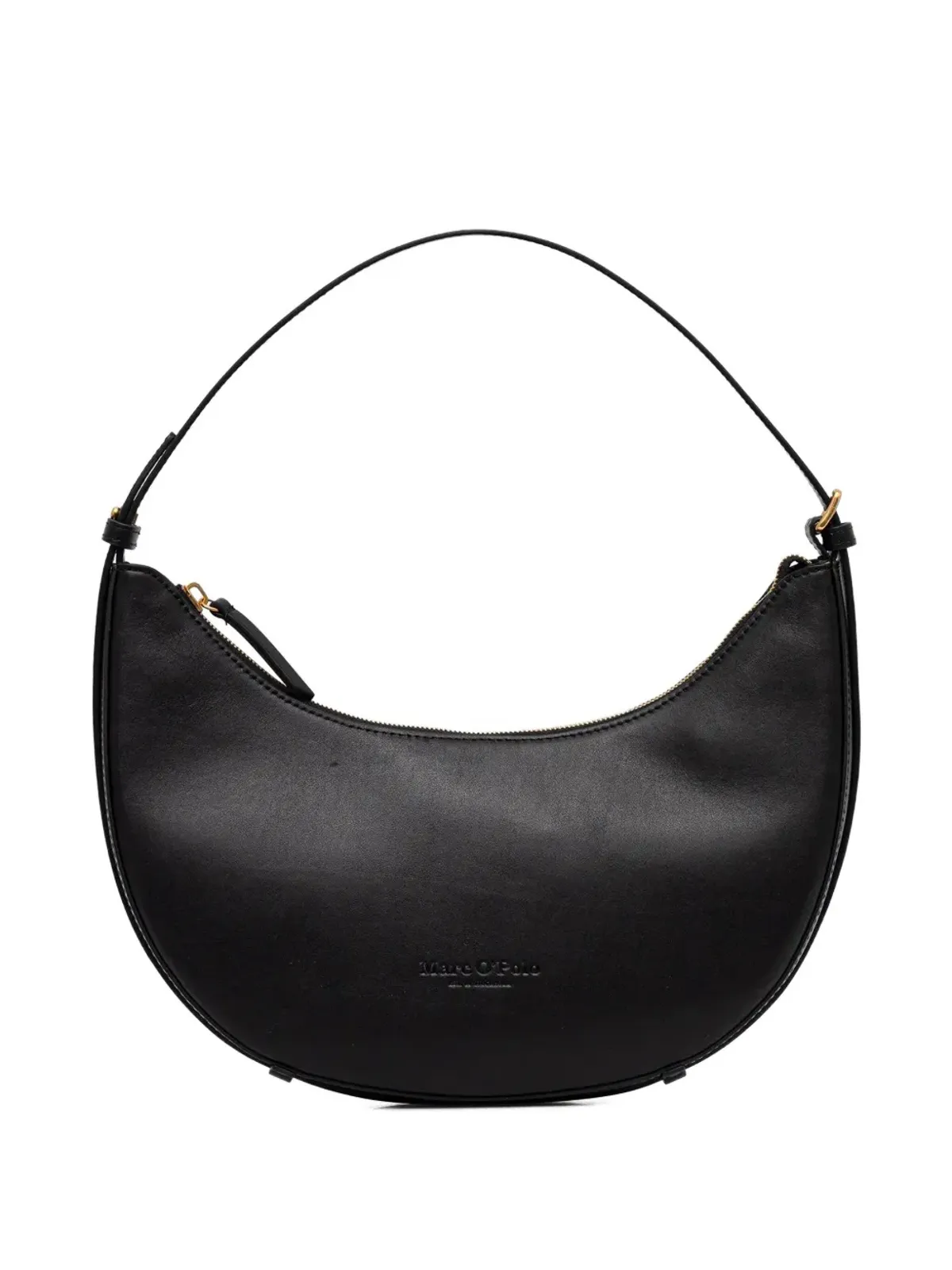 Marc O'Polo クレセント型トップジップショルダーバッグ - 画像1