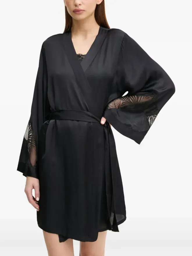 Chantelle Chantelle レース袖タイウエスト ローブの商品画像