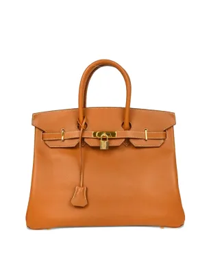 Hermès Pre-Owned Courchevel Birkin バッグ ブラウン - サムネイル1