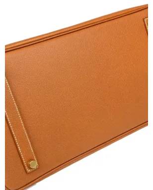Hermès Pre-Owned Courchevel Birkin バッグ ブラウン - サムネイル5