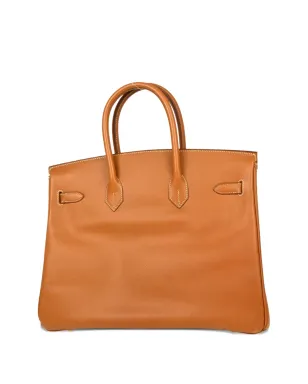 Hermès Pre-Owned Courchevel Birkin バッグ ブラウン - サムネイル2