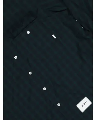 WTAPS ポケットディテール プラッドシャツ - Green - サムネイル4