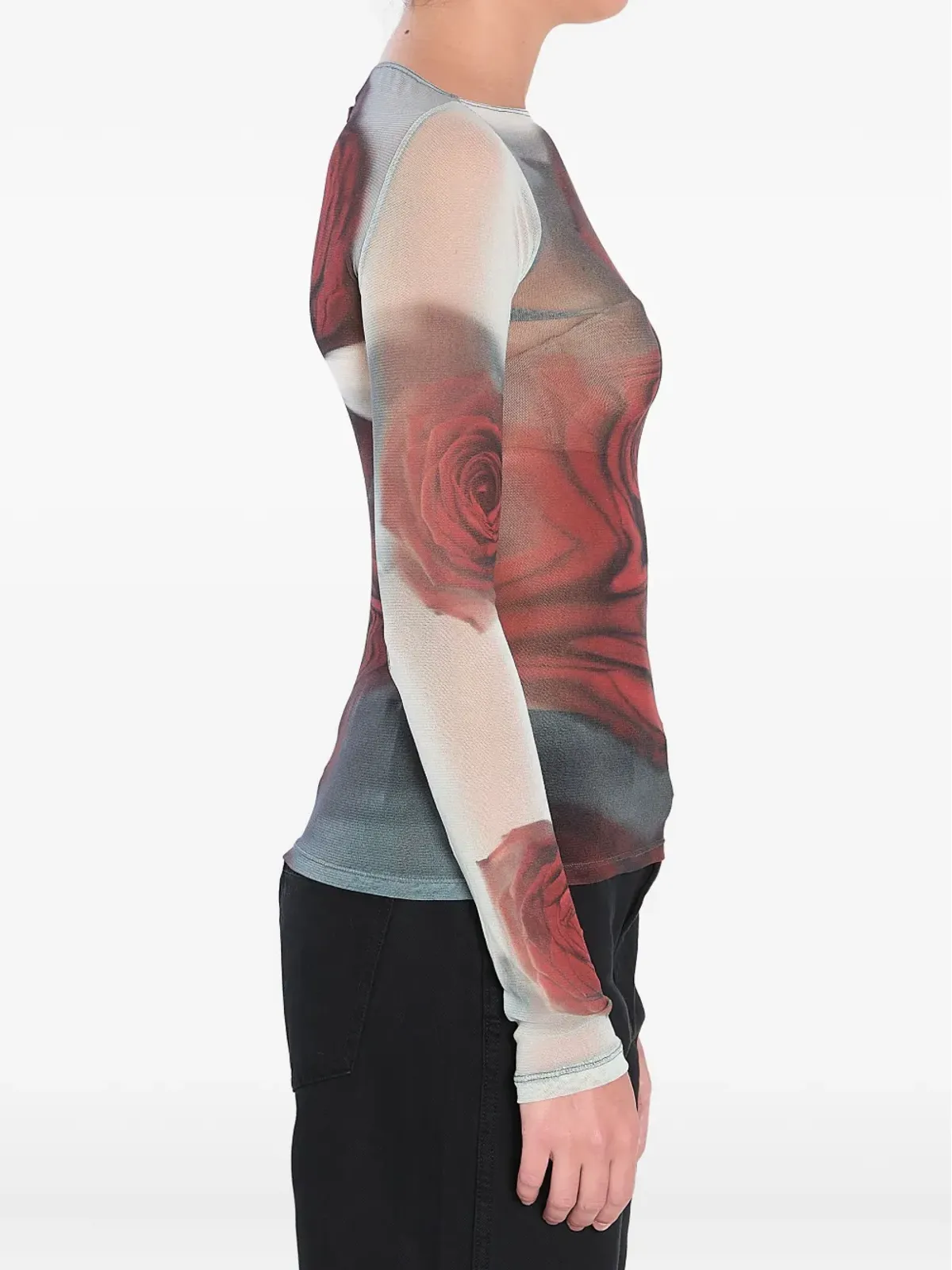 Jean Paul Gaultier ブラーリーローズ トップ - 画像3