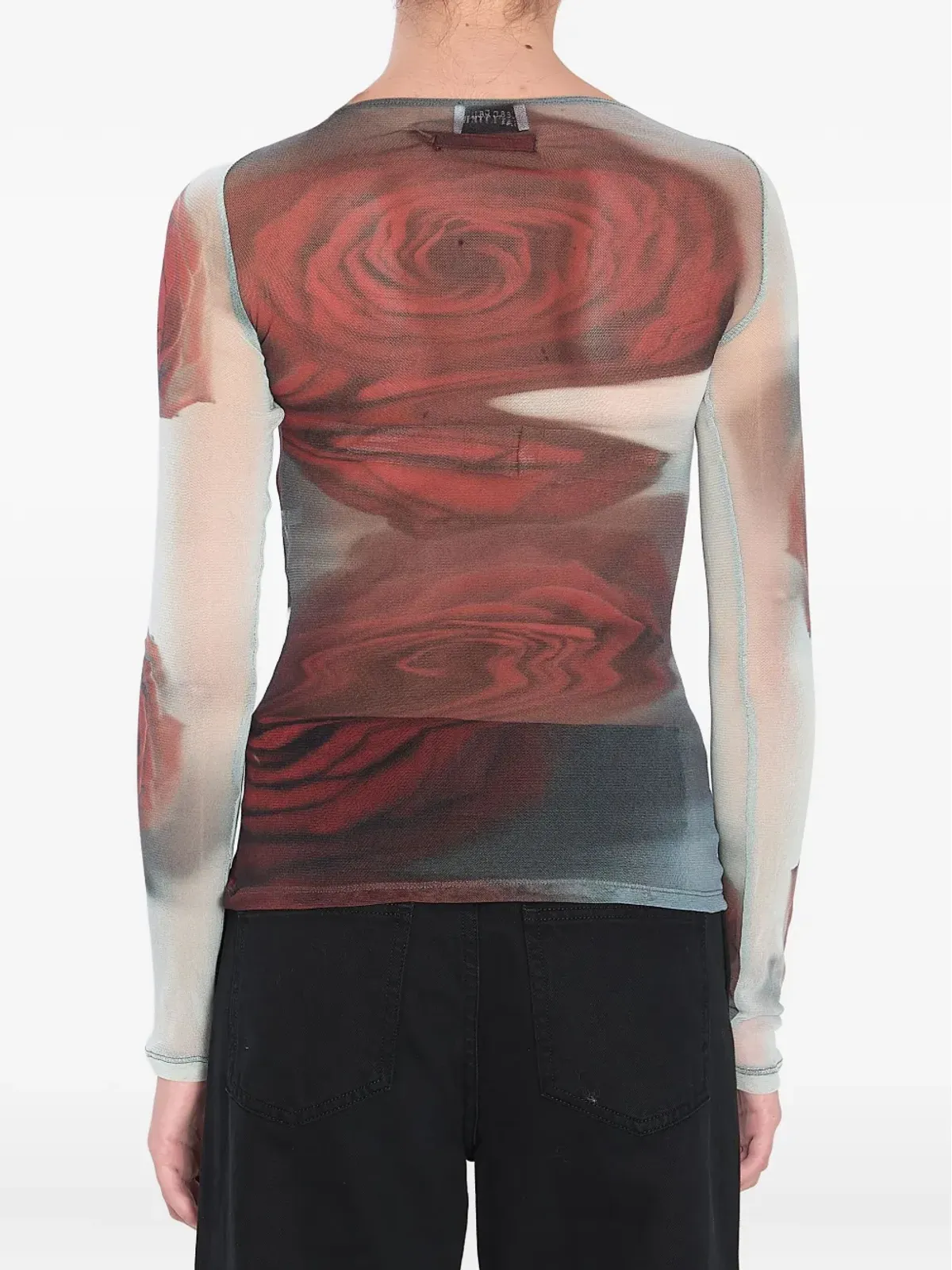Jean Paul Gaultier ブラーリーローズ トップ - 画像4