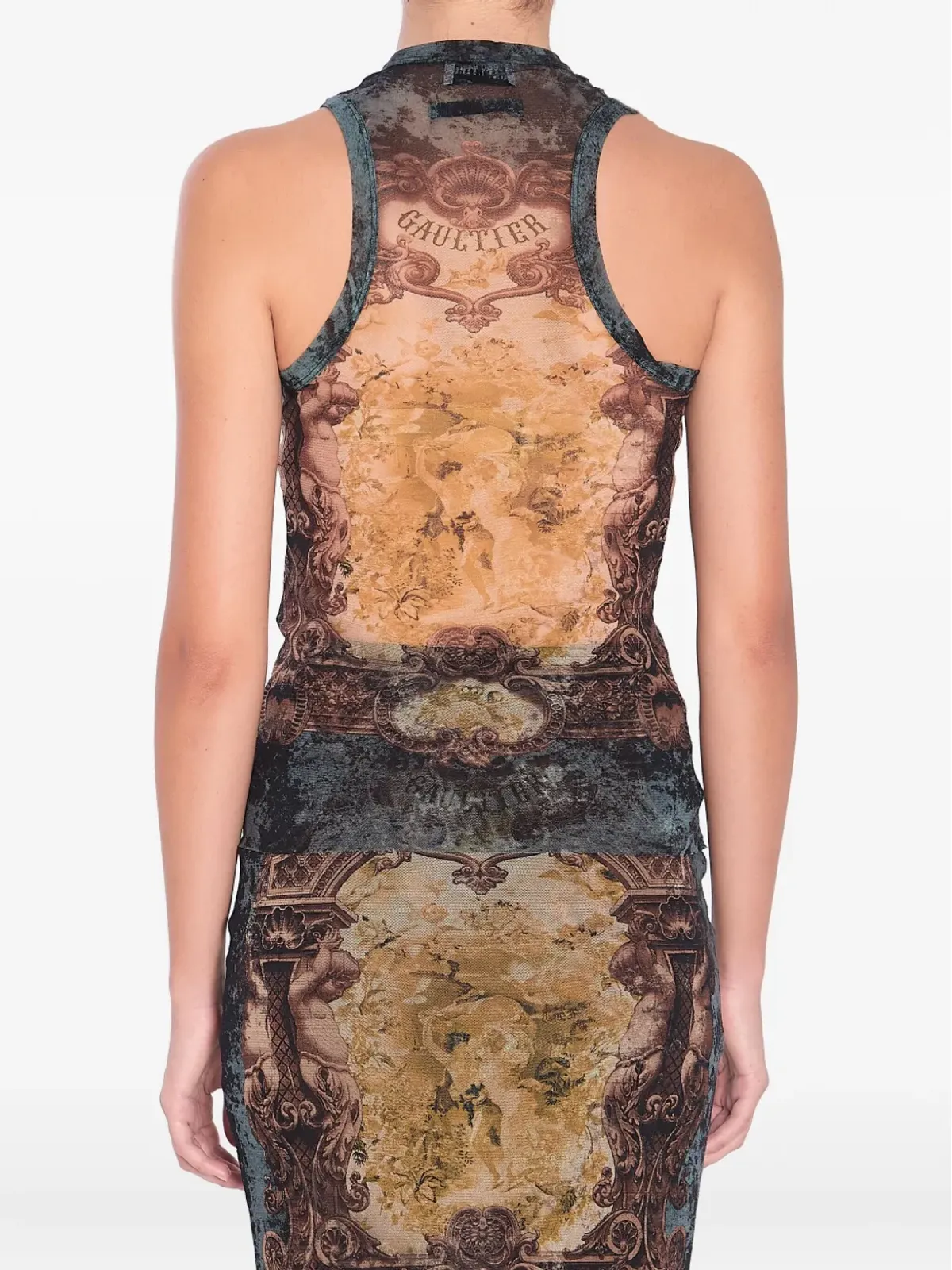 Jean Paul Gaultier メダイヨン タンクトップ - 画像5