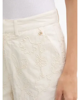Pedro Del Hierro 刺繍入りフレアパンツ - サムネイル3