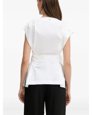 Pedro Del Hierro ボタン留めリボンディテールのトップス - サムネイル2