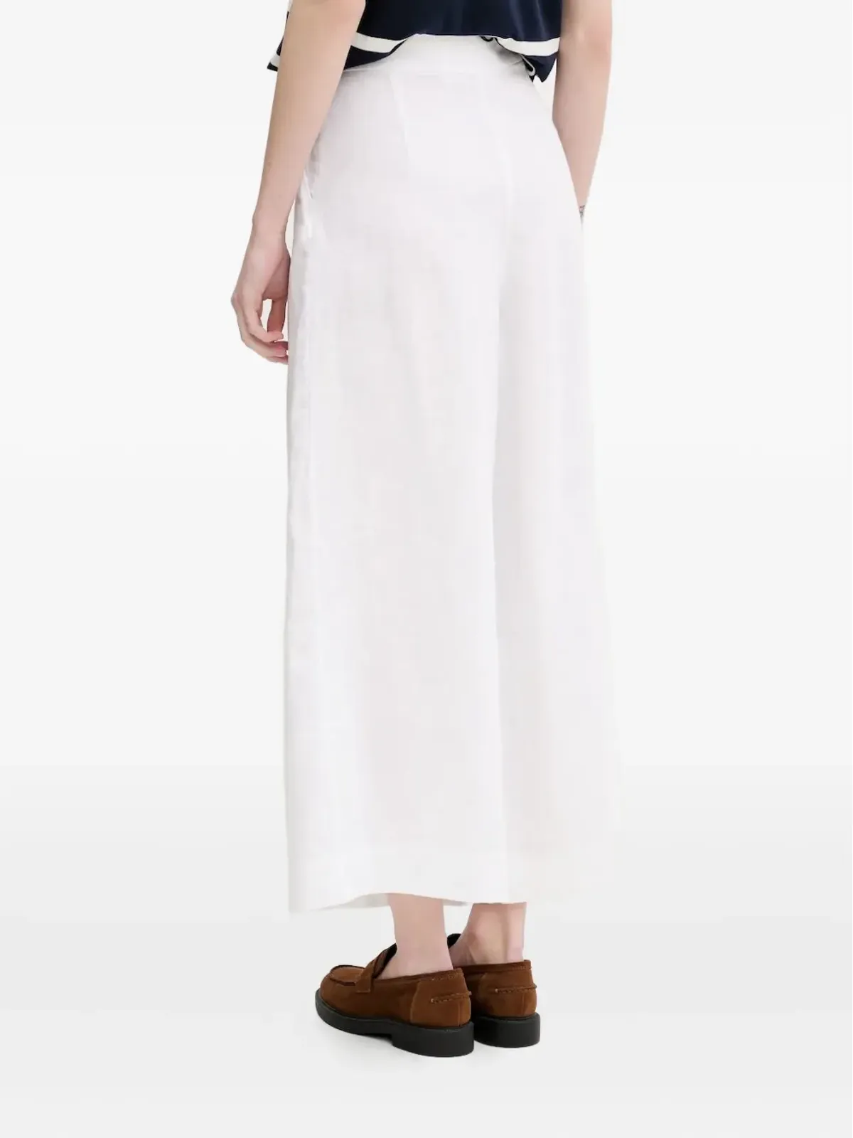 Pedro Del Hierro プリーツリネンパンツ - 画像2
