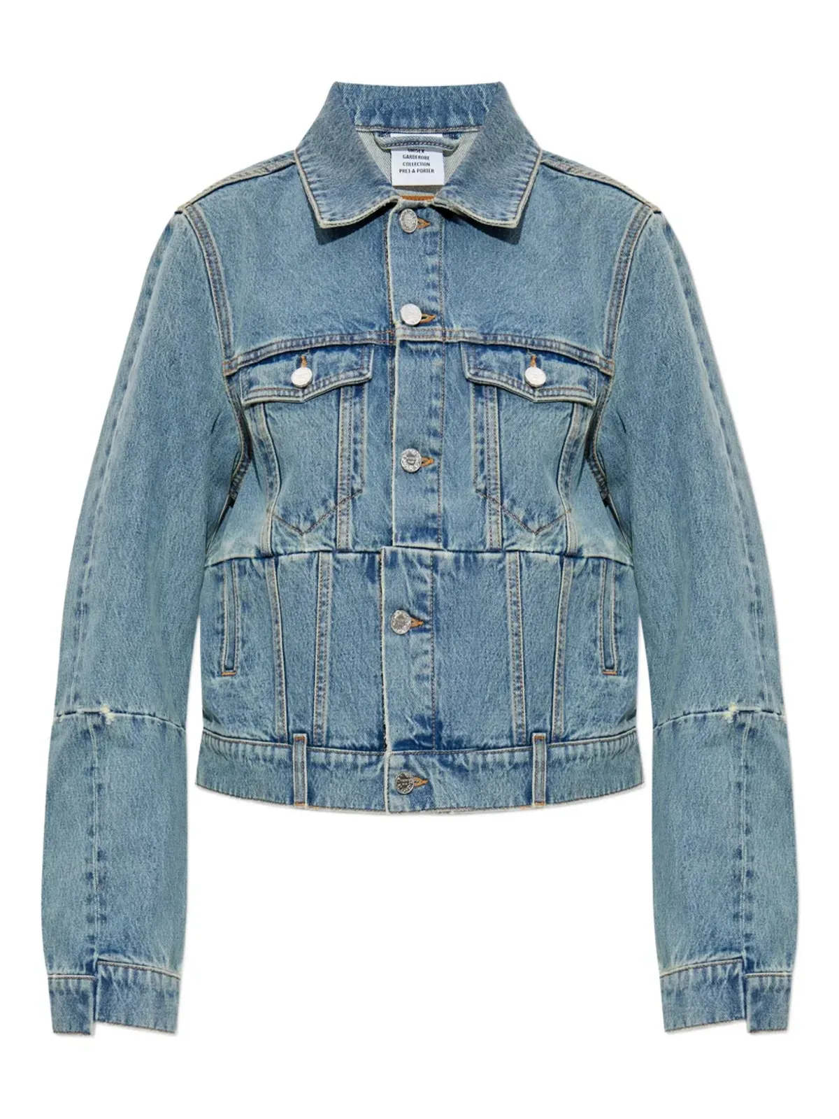 VETEMENTS パネルドデニムジャケット - 画像1