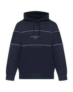 Emporio Armani ロゴプリント フーディ - サムネイル1