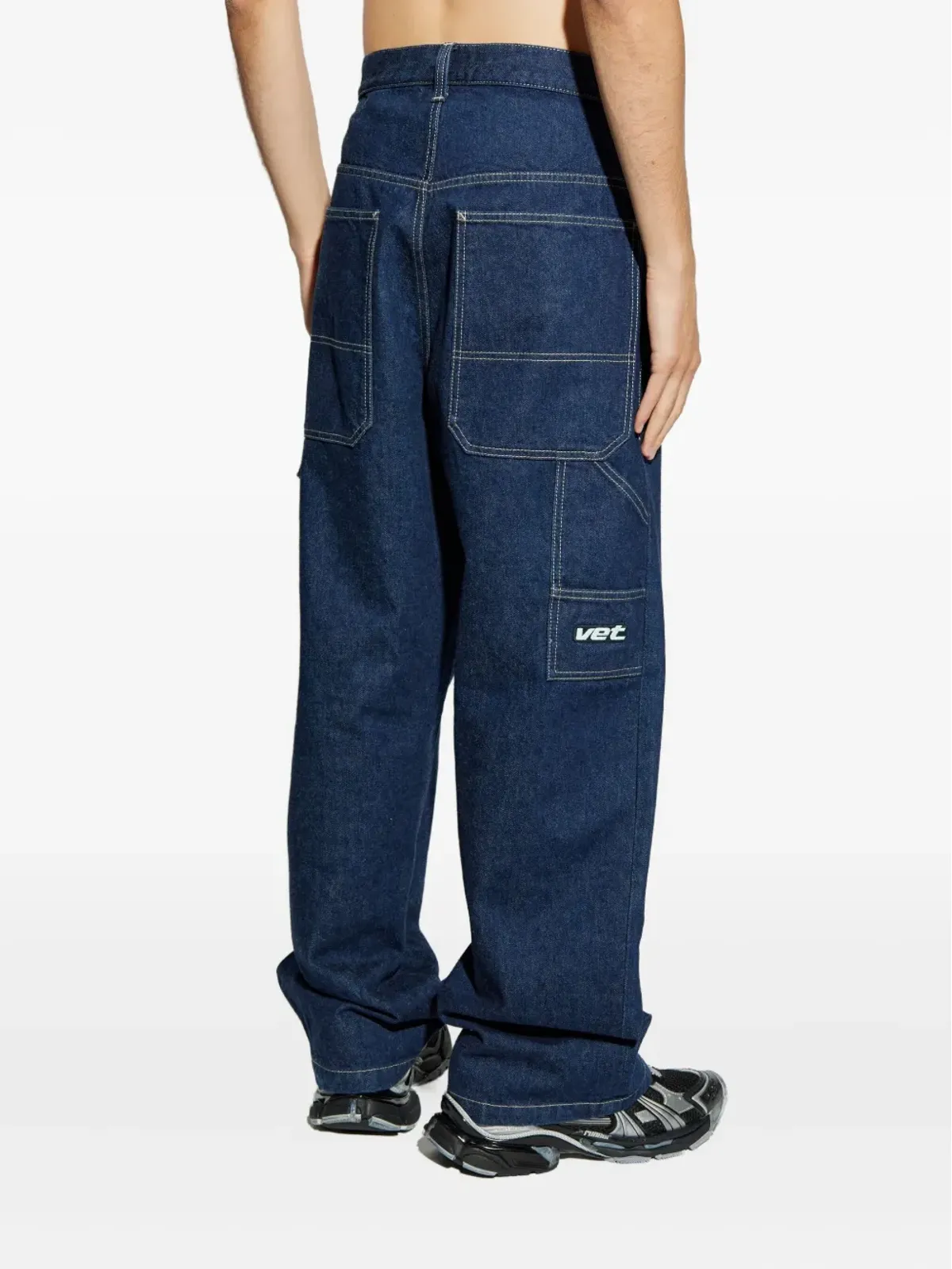 VETEMENTS ユーティリティポケットジーンズ - 画像4