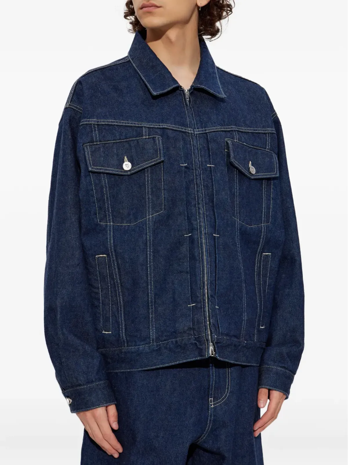 VETEMENTS ジップフロント・フラップポケットジャケット - 画像4