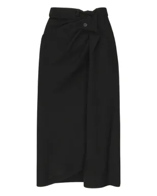 Balenciaga ねじりディテールのマキシスカート - サムネイル1