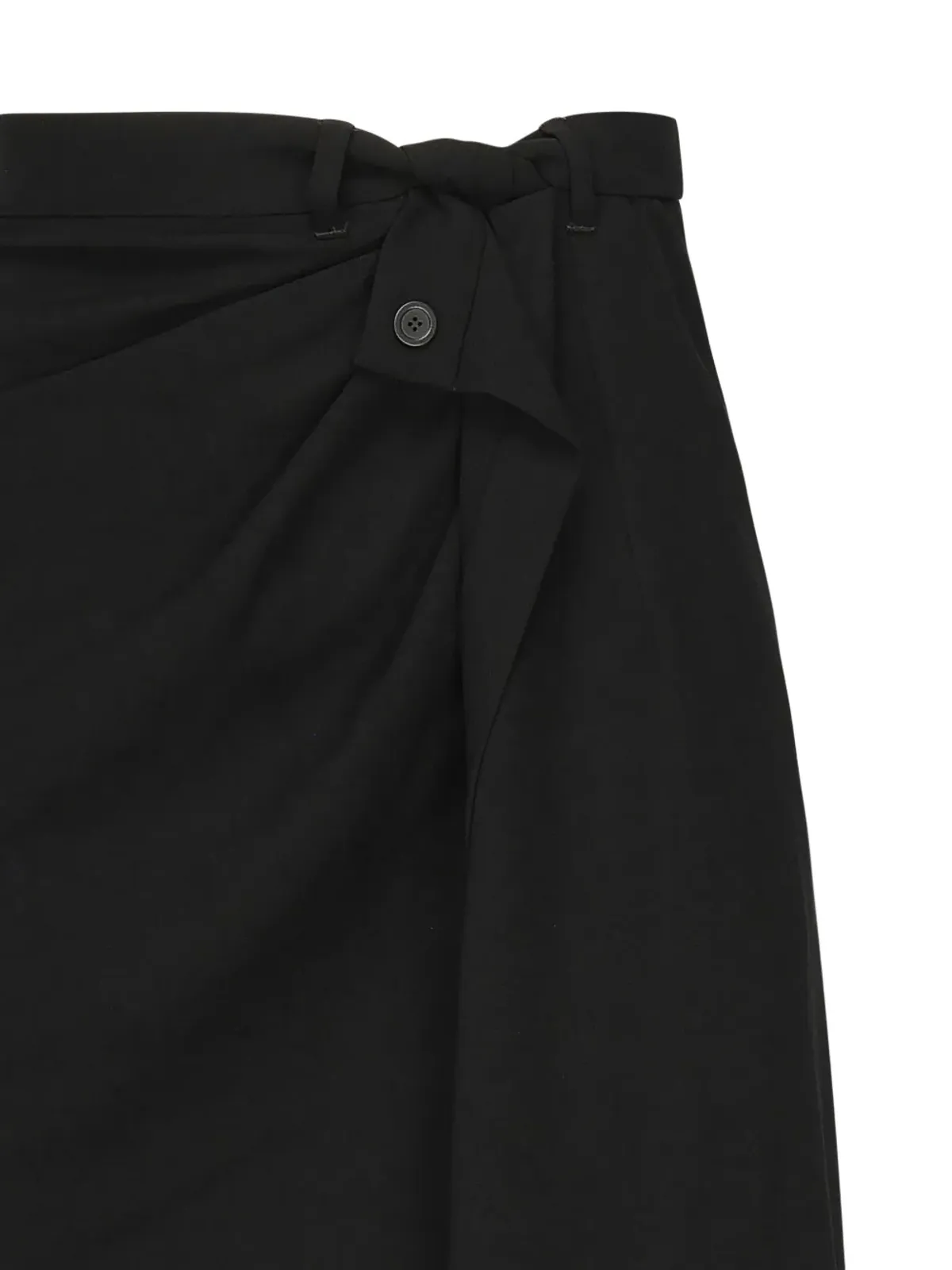 Balenciaga ねじりディテールのマキシスカート - 画像3