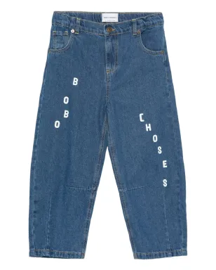 Bobo Choses ロゴプリントジーンズ - サムネイル1