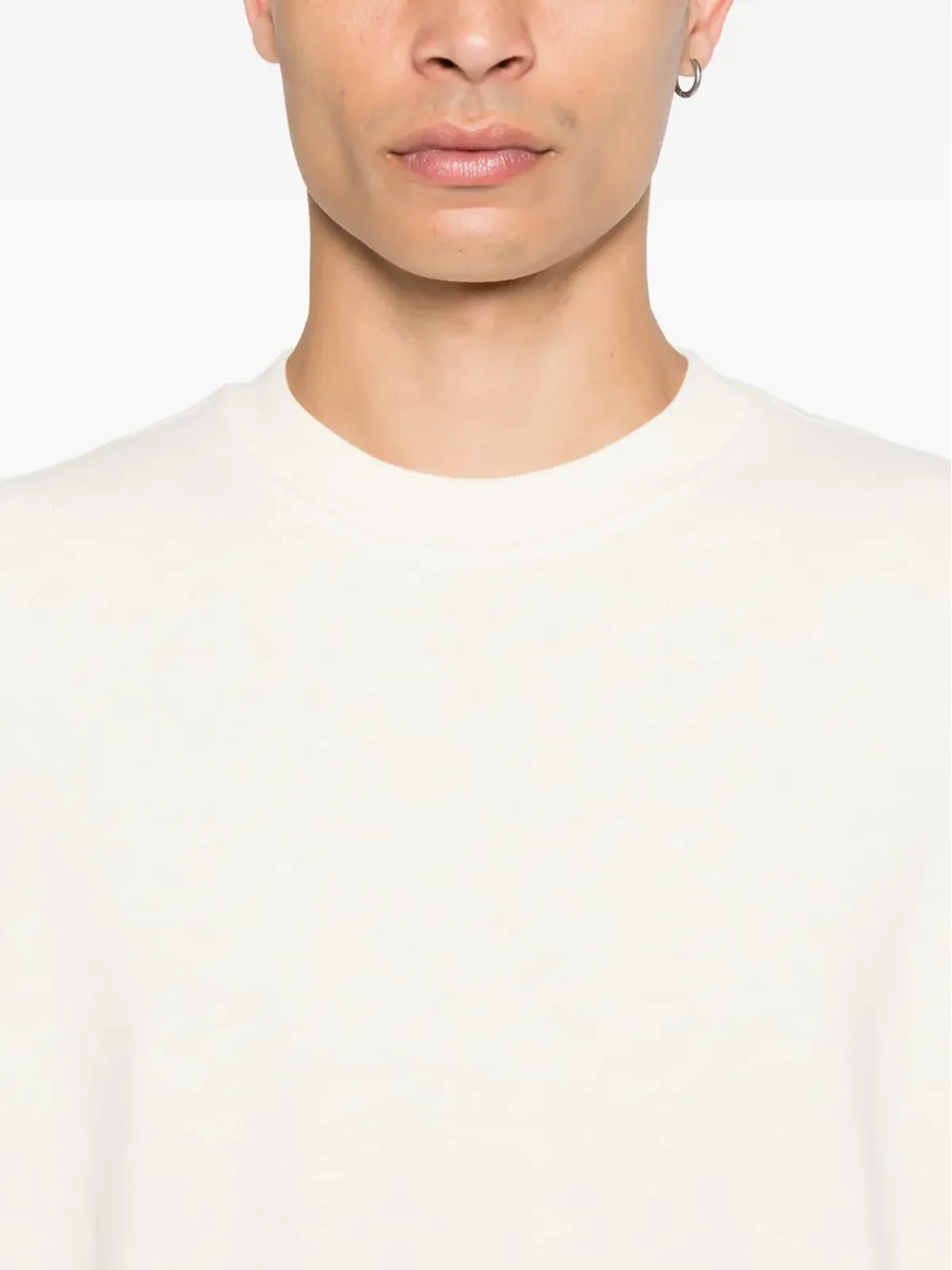 Stone Island パッチポケット付きコットンセーター - 画像5