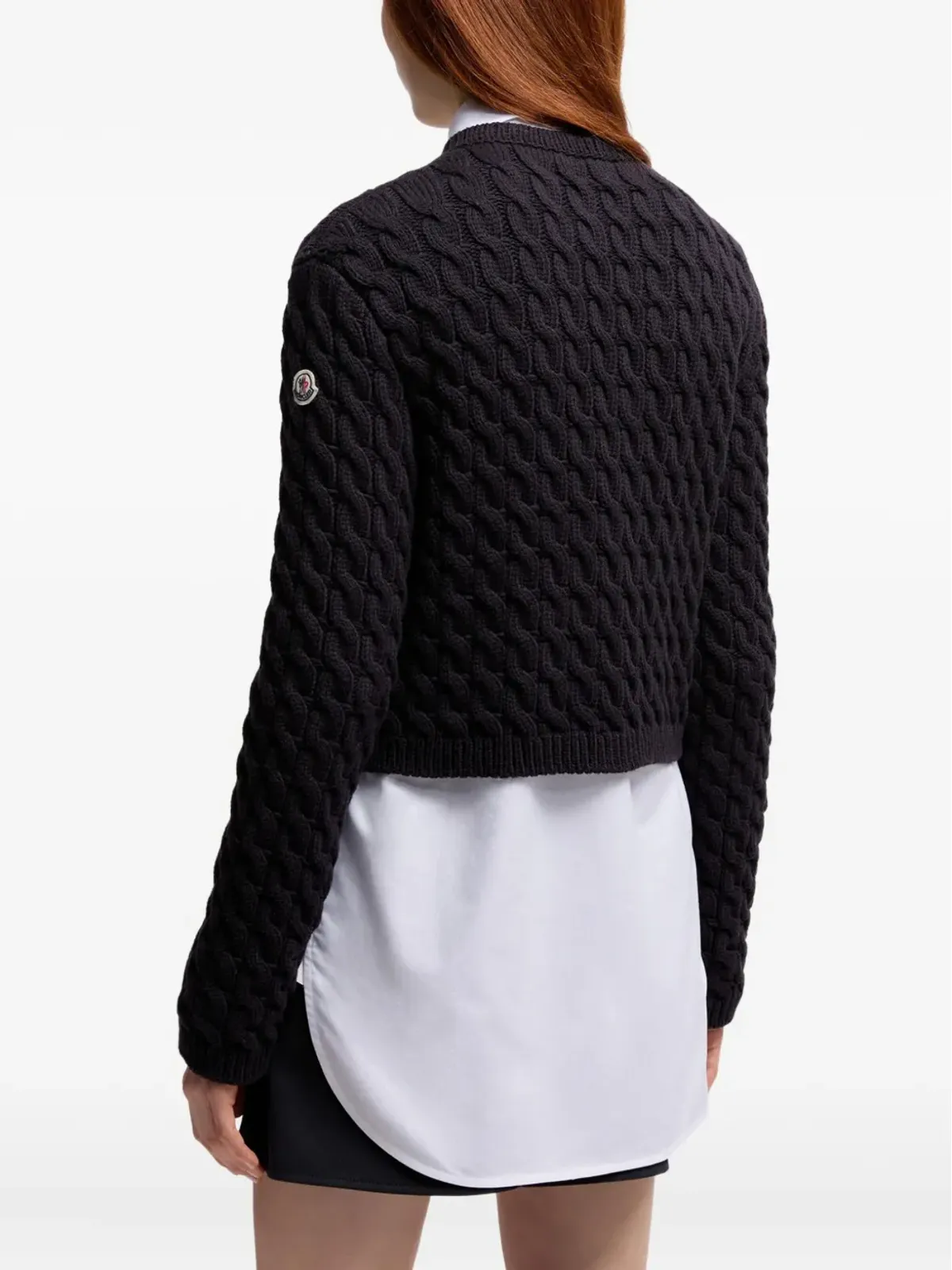 Moncler ケーブルニット ボタンアップ カーディガン - 画像4