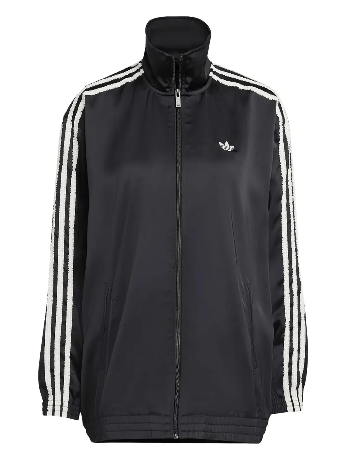 adidas ファイアーバード サテンストライプ ジャケット - 画像1