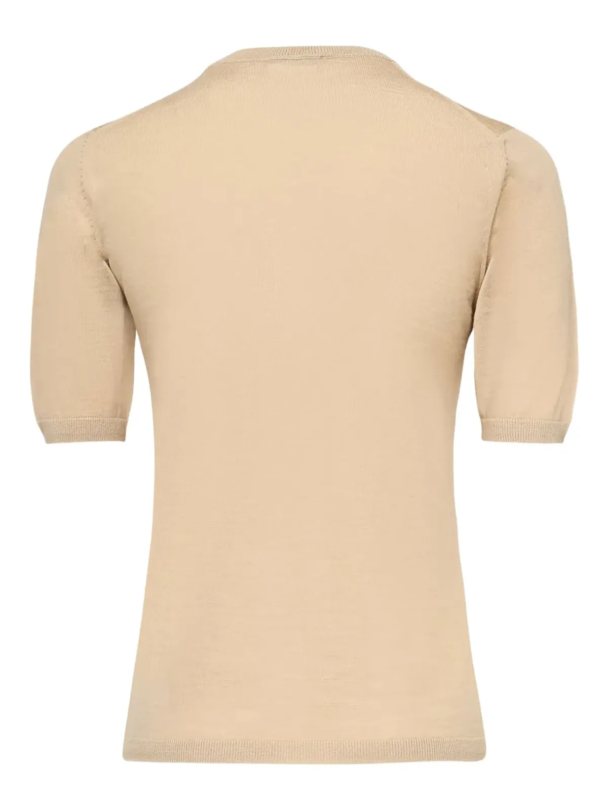 Max Mara ショートスリーブ ラウンドネック ニットTシャツ - Neutrals - 画像2