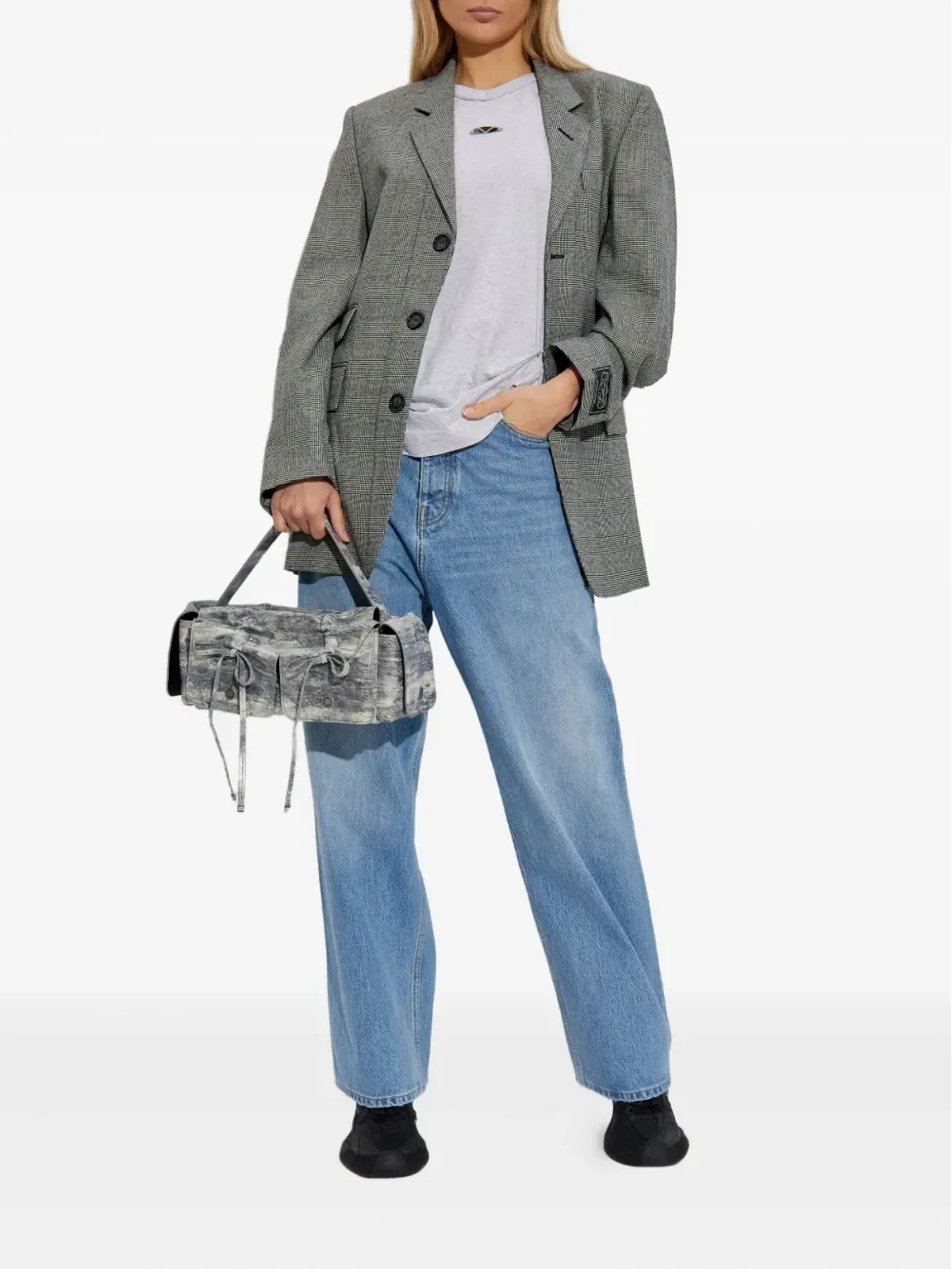 VETEMENTS パッチワークジーンズ - 画像2