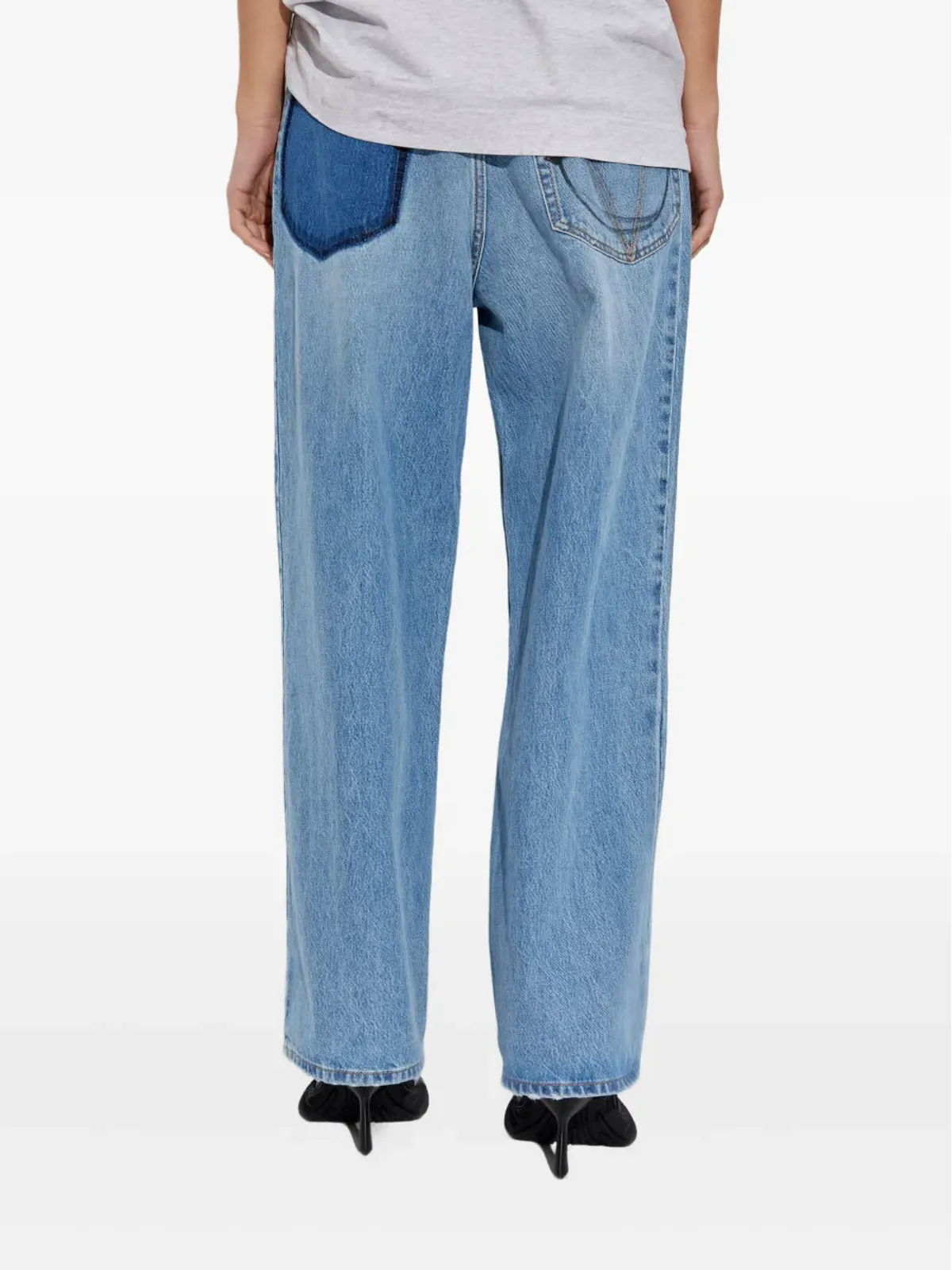 VETEMENTS パッチワークジーンズ - 画像4