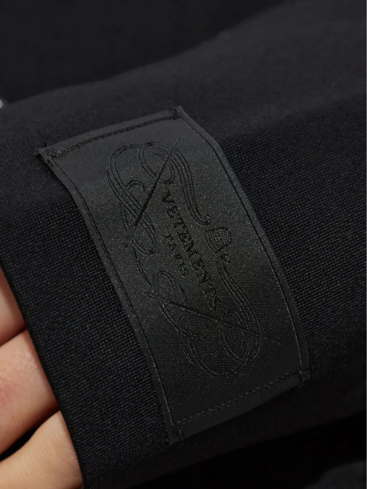 VETEMENTS パッドショルダー ウール ブレザー - ブラック - 画像5
